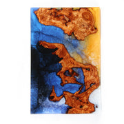 Load image into Gallery viewer, Jeezi Handmade Multipurpose C Table/ End Table, Mobile Sofa Side End Table, Solid Wood Living Room End Table, Resin Art Wall Decor 23