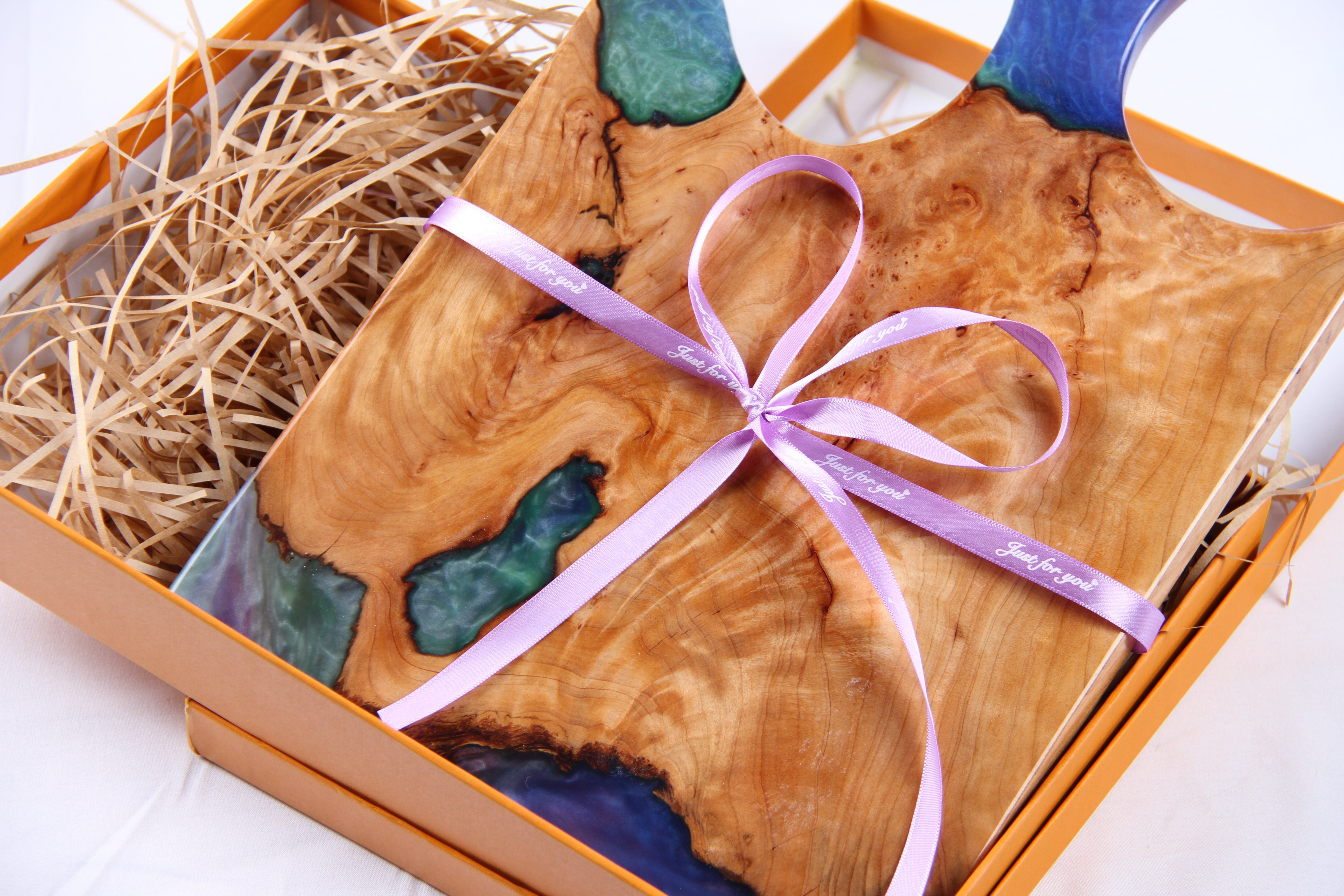 Jeezi Handmade Resin Deli Board, Charcuterie Board, Real