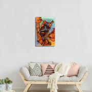 Load image into Gallery viewer, Jeezi Handmade Multipurpose C Table/ End Table, Mobile Sofa Side End Table, Solid Wood Living Room End Table, Resin Art Wall Decor 14