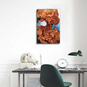 Load image into Gallery viewer, Jeezi Handmade Multipurpose C Table/ End Table, Mobile Sofa Side End Table, Solid Wood Living Room End Table, Resin Art Wall Decor 09