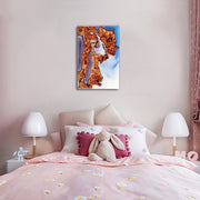 Load image into Gallery viewer, Jeezi Handmade Multipurpose C Table/ End Table, Mobile Sofa Side End Table, Solid Wood Living Room End Table, Resin Art Wall Decor 28