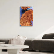 Load image into Gallery viewer, Jeezi Handmade Multipurpose C Table/ End Table, Mobile Sofa Side End Table, Solid Wood Living Room End Table, Resin Art Wall Decor 27