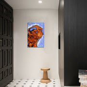 Load image into Gallery viewer, Jeezi Handmade Multipurpose C Table/ End Table, Mobile Sofa Side End Table, Solid Wood Living Room End Table, Resin Art Wall Decor 02