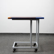 Load image into Gallery viewer, Jeezi Handmade Multipurpose C Table/ End Table, Mobile Sofa Side End Table, Solid Wood Living Room End Table, Resin Art Wall Decor 26