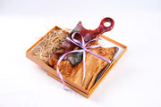 Load image into Gallery viewer, Jeezi Handmade Resin Deli Board, Charcuterie Board, Real Wood Epoxy Resin Cutting Board, Cheese Board, Handle Pizza Board 67
