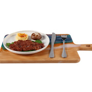 Load image into Gallery viewer, Jeezi Ocean Themed Wood Chopping Board, Resin Art Board, Ocean Wave Cutting Board, Resin Cheese Board With Handle, Charcuterie Board with Unique Painting Handmade Design and Handle, Coastal Tray For Party Decor 15.