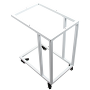 Load image into Gallery viewer, Jeezi Handmade Multipurpose C Table/ End Table, Mobile Sofa Side End Table, Solid Wood Living Room End Table, Resin Art Wall Decor 13